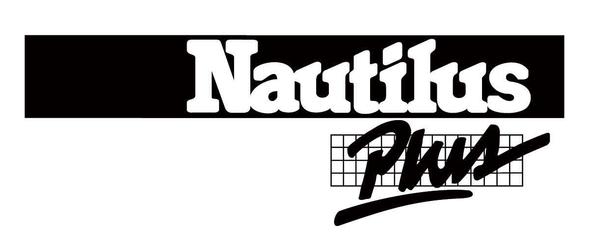 Logo Nautilus Plus Noir et blanc